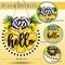 Lemon Wooden Hanging Sign – 3D “Hello Summer” Welcome Sign with Bow and Artificial Lemon. Rustic Farmhouse Style Door Hanger for Front Door, Home, Office, or Shop Window.